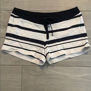Striped Black and White Shorts by BCBG Maxaria